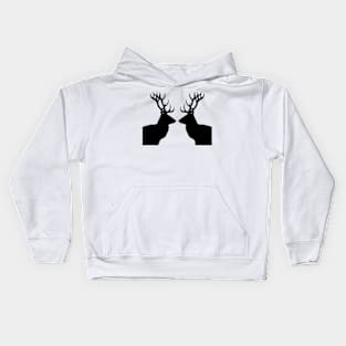 Stag Silhouette Kids Hoodie